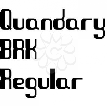 Quandary Font