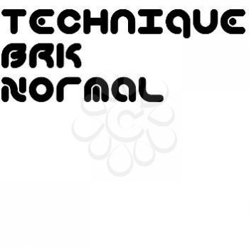 Techno Font