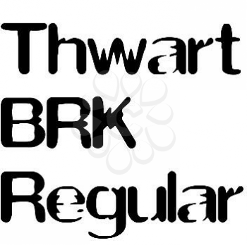 Thwart Font