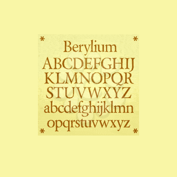 Serif Font