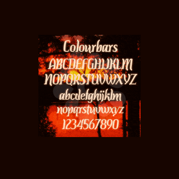 Colourbars Font