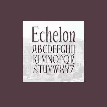 Echelon Font