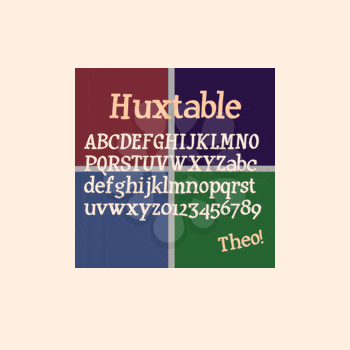 Huxtable Font