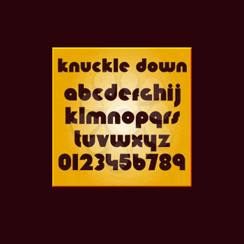 Down Font