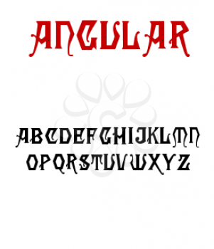 Angular Font