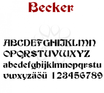 Germany Font