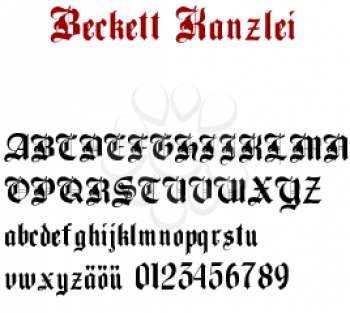 Gothic Font