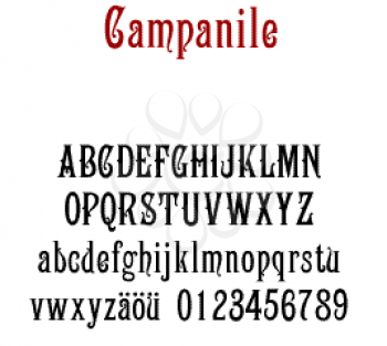 Campanile Font