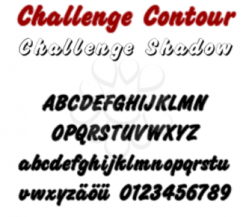Challenge Font
