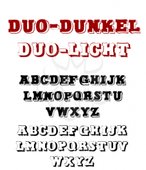 Shadow Font