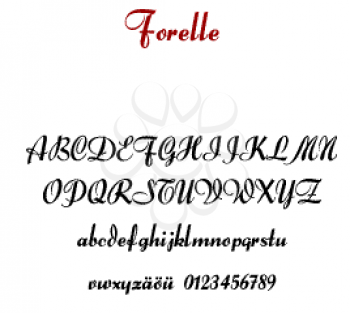 Forelle Font