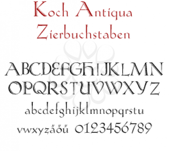 Koch Font