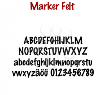 Markerf Font