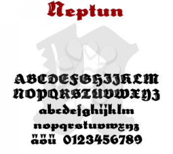 Font #848