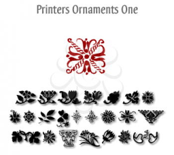 Ornamental Ornaments Font