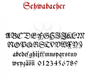 Schwabacher Font
