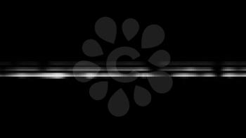 Royalty Free Video of a Moving Horizontal White Line