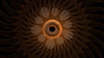 Royalty Free Video of a Spinning Circular Object