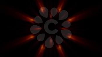 Royalty Free Video of a Spinning Circular Shape of Lights 