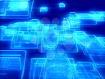 Royalty Free Video of Telephones