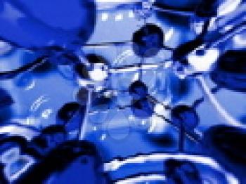 Royalty Free Video of a Turning Abstract