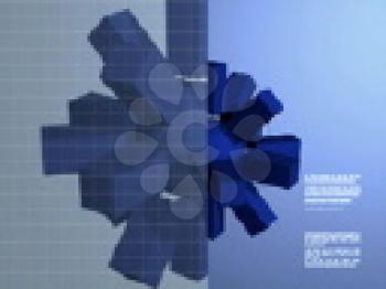 Royalty Free Video of an Abstract Object