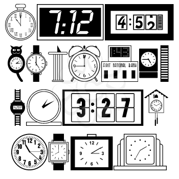 Clocks Font
