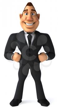 Royalty Free Clipart Image of a Business Person