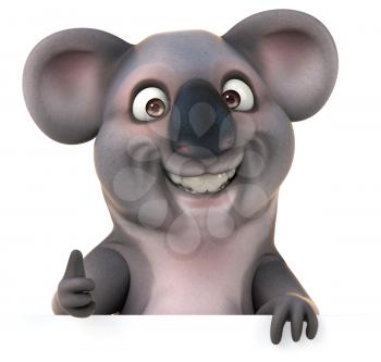 Fun koala