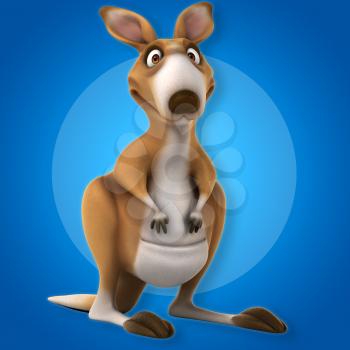 Fun kangaroo