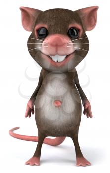 Royalty Free 3d Clipart Image of a Mouse