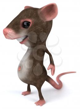 Royalty Free 3d Clipart Image of a Mouse