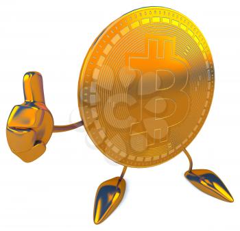 Bitcoin - 3D Illustration