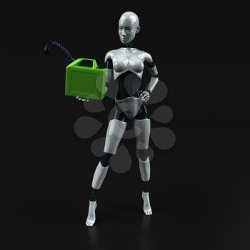 Robot - 3D Illustration