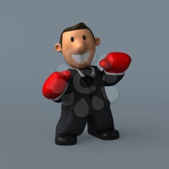 Business man - 3D Illustration