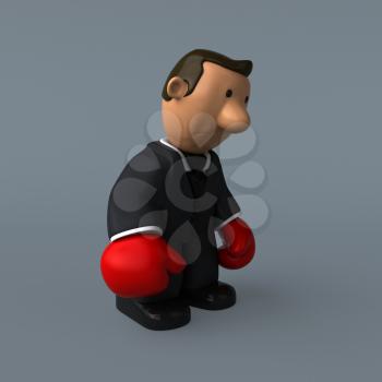 Business man - 3D Illustration