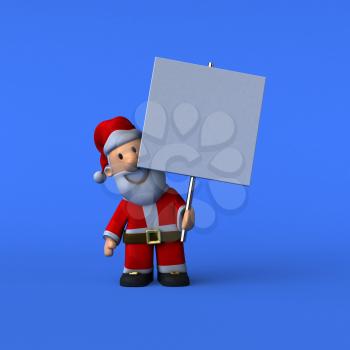 Santa claus - 3D Illustration