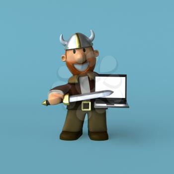 Viking - 3D Illustration