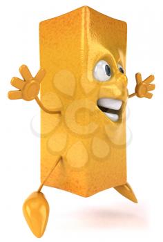 Royalty Clipart Free Image of a French Fry