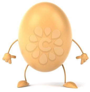 Royalty Free Clipart Image of an Egg