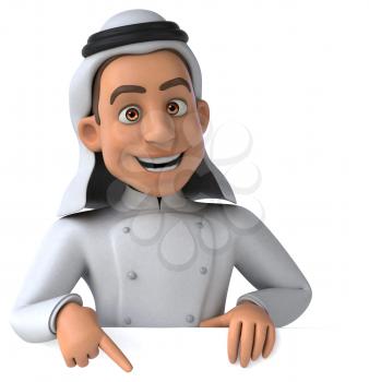 Arab chef