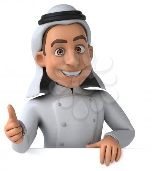 Arab chef
