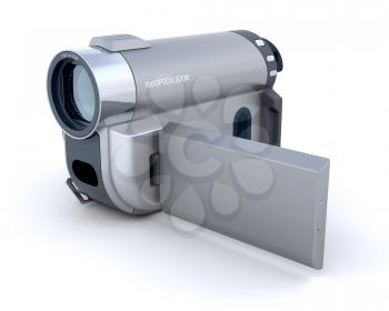 Royalty Free Clipart Image of a Camcorder