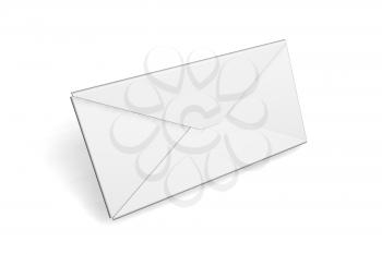 Royalty Free Clipart Image of a Blank Envelope