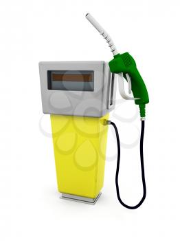 Royalty Free Clipart Image of a Fuel Pump