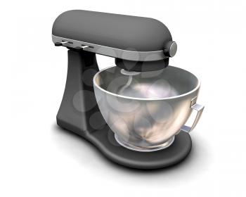 Royalty Free Clipart Image of a Kitchen Mixer