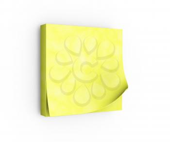 Royalty Free Clipart Image of Post-it Notes