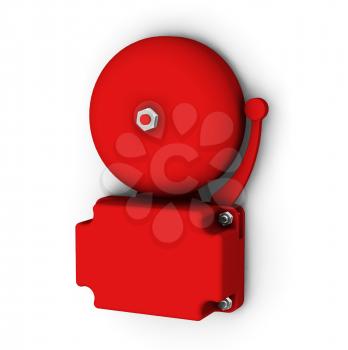 Royalty Free Clipart Image of an Alarm Bell