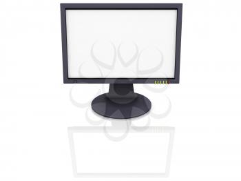 Royalty Free Clipart Image of a Screen