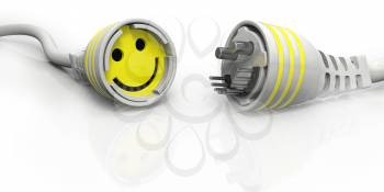 Royalty Free Clipart Image of Happy Connections